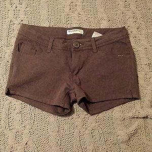 Lovesweet brown shorts, size small